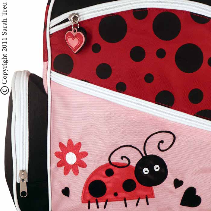 Ladybug Backpack and Lunchbox