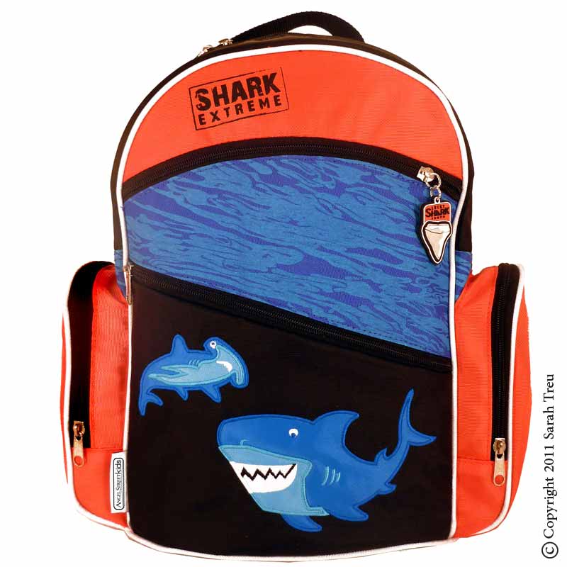 Shark Extreme Backpack and Lunchbox